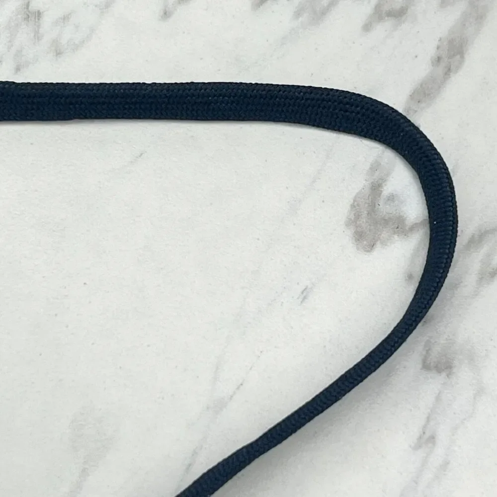 Navy Blue ID Badge Holder Lanyard Necklace